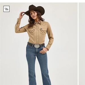 Women's Wrangler Retro® Bailey High Rise Trouser Jean 28x32